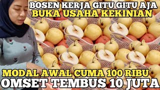 BOSAN KERJA BUKA BISNIS MAKANAN KEKINIAN AWAL MODAL 100 RIBU KINI OMSET 10 JUTA  IDE USAHA RUMAHAN [upl. by Leidba]