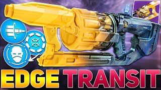 Farm This Shiny God Roll NEXT WEEK Edge Transit Review amp DPS Testing  Destiny 2 Into the Light [upl. by Eniamreg]