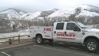 Snow helping reduce fire danger [upl. by Findley802]