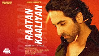 RAATAN KAALIYAN  AYUSHMANN X ROCHAK  Bhushan Kumar  Official Music Video [upl. by Fina679]