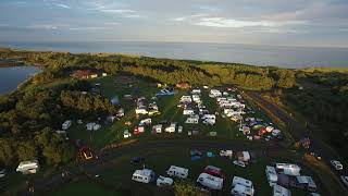 Druridge Bay Campout Drone Footage 2021 [upl. by Fadil]