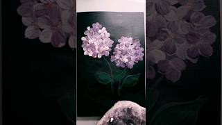 Satisfying Hydrangea flowers painting satisfying [upl. by Silisav]