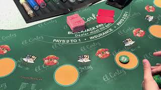 2000 Double or DUST Blackjack Session in Las Vegas [upl. by Ahsiatal184]