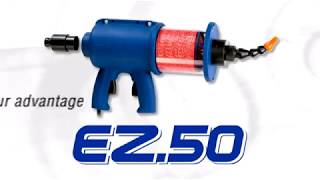 EZ50 The pull line blowing tool The very easy and fast way to get your pull line into a conduit [upl. by Tomkin]