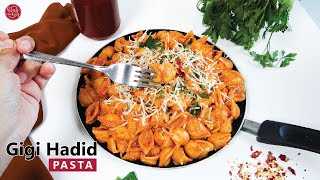 Gigi Hadid Pasta Without Vodka  Viral Tiktok Spicy Pasta Recipe  Hinz Cooking [upl. by Labotsirhc]