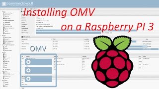 DIY NAS – Installing OpenMediaVault OMV on a Raspberry Pi 3 Raspbian Jessie  OMVextras [upl. by Acinorej]