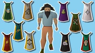 OSRS How Many Skill Capes Are In Old School Runescape  Skill Cape Rarity 2021 [upl. by Ennyleuqcaj]