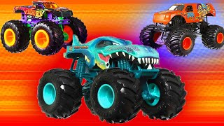 SUPER MEGAMIX COFFIN DANCE ASTRONOMIA  Hot Wheels Monster Truck Races Animated REMIX PART 4 [upl. by Lierbag]