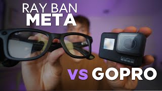 Ray Ban Smart Glasses VS GoPro Hero 7 Black POV Shootout [upl. by Odnomor]