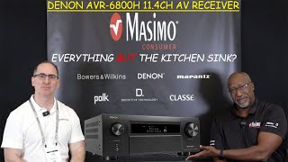 Denon AVRX6800H 114CH Best in Class AV Receiver [upl. by Ecyob]