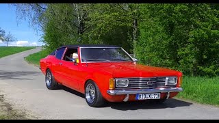 71 FORD TAUNUS FASTBACK V6 SOUND [upl. by Matias]