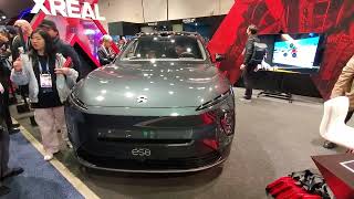 The All New Nio ES8 Electric Flagship SUV At Xreal Display Booth  CES 2024 Las Vegas NV [upl. by Yerocal]