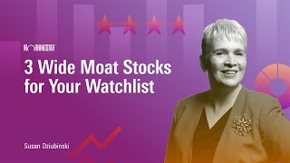 3 Wide Moat Stocks for Your Watchlist [upl. by Adiahs39]