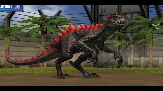 Jurassic World ALBERTOSAURUSDEINONYCHUS  SCORPIOS gaming game mobilegame jurassicworld [upl. by Rusticus]