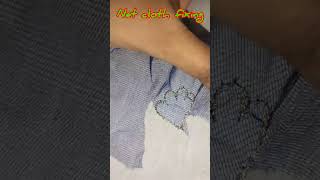 Net cloth fixing aariworkstitchfusion trendingshortsvideo viralnet fixing [upl. by Chem]