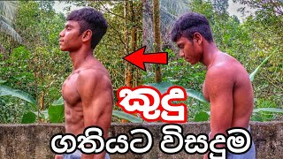 කුදු කොන්ද කෙලින් කරගන්න Fix your Back Posture perfectly [upl. by Rahm861]