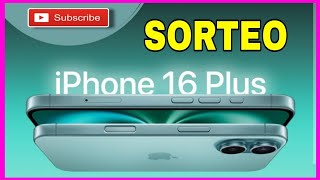 ¡SORTEAZO de un IPHONE 16 📱 [upl. by Idet]