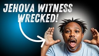 Jehova Witness Got Wrecked jesuschrist religiondebate [upl. by Morgen]