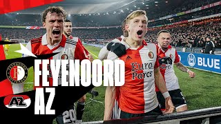 LAST MINUTE WINNER 😱  Highlights Feyenoord  AZ  Eredivisie 20222023 [upl. by Howey]