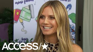 Heidi Klum Talks Engagement Rumors amp Gushes About Her BF He Was There When I Least Expected It [upl. by Ynnob]