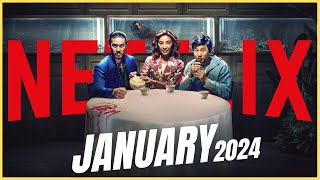 Netflix New Releases In JANUARY 2024 Series amp Movies Hindi [upl. by Ashely140]