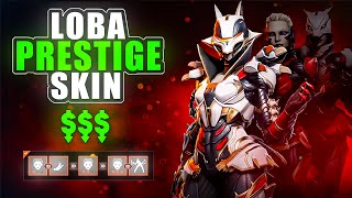 Cheapest Way To Get Lobas Prestige Skin in Apex Legends [upl. by Garrik211]