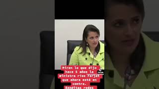 Contradicción de la ministra ministros jueces magistrados reformajudicial noroña normapiña [upl. by Llehsram]