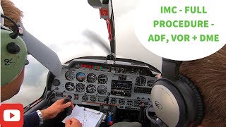 IMC Flight Training  Full Procedure [upl. by Freud286]