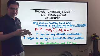 Renal Tubulopathies presenting with Metabolic Alkalosis Bartter Gittelman and Liddle Syndromes [upl. by Leveroni]