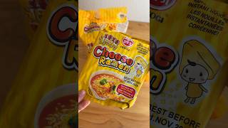 Trying CHEESE RAMEN for the First Time 🧀🍜🤯 cheese ramen ramennoodles [upl. by Anaerol]