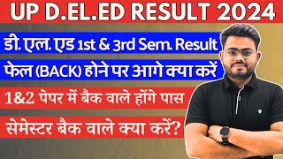 UP DELED RESULT 2024  1ST AND 3RD SEMESTER RESULT OUT  BACK FORMSCRUTINY [upl. by Llennod673]