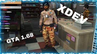 GTA V Online 168║XDEV OUTFIT EDITOR║How To Make Modded Outfits Using Xdev Outfit Editor [upl. by Daitzman]