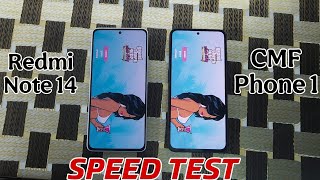 Redmi Note 14 5G vs CMF Phone 1 Speed Test with AnTutu Gaming 6GB RAM [upl. by Annairoc]