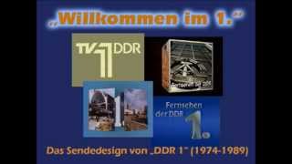 60 Jahre TV aus Adlershof Sendedesign des 1 Programms 19741989 [upl. by Irwin]