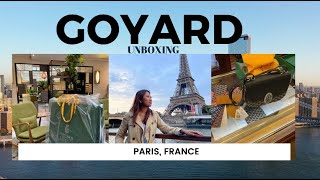 GOYARD PARIS I UNBOXING 233 BAG AND THE ARTOIS PM BAG [upl. by Elleniad]