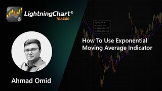 How To Use Exponential Moving Average Indicator  LightningChart JS Trader [upl. by Grata343]