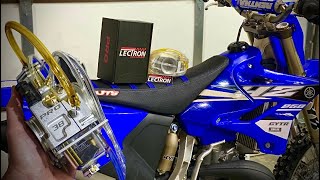 YZ250 LECTRON PRO SERIES BILLETRON INSTALL [upl. by Enorel293]