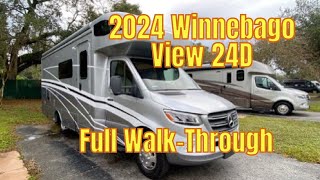 Come Take a Look At This 2024 Winnebago View 24D [upl. by Quickel]