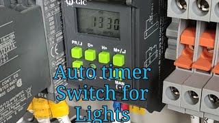 Timer Setting for Street Lights omegaelectrical [upl. by Kellie]