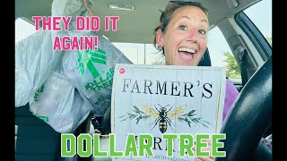 WOW Dollar Tree Haul  Dollar Tree Slowly Raising Prices  ✨2025 Farmhouse Calendar✨ [upl. by Ahsi]