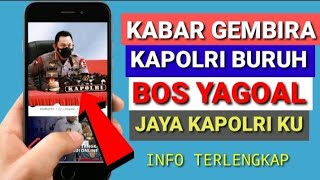 🔴Kabar Yagoal Hari ini Terbaru 11 Desember Kapolri Memburu Judi Online Yang Merugikan Member yagoal [upl. by Bradleigh]