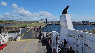 Ardrossan to Brodick and back on MV ALFRED [upl. by Isidoro]