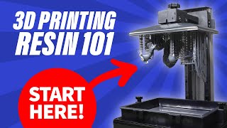 Resin 101 The Basics of 3D Printing with Resin [upl. by Allemat963]