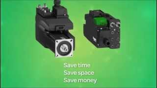 Schneider Lexium 32i integrated servomotor with modular design animation [upl. by Aretak]