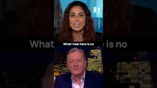 BT’s Rania Khalek claps back when Piers tries to distract from genocide by asking to condemn 107 [upl. by Laith811]