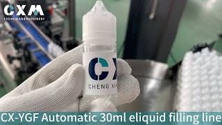 30ml vape juice filling linehow to use the 30ml filling machinevape oil filling machinecbd oil [upl. by Kirima105]