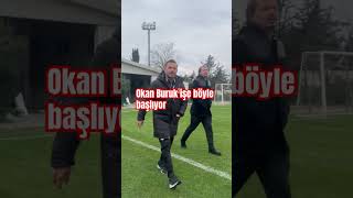 Okan Buruk antrenmana çıkarken galatasaray okanburuk [upl. by Ayerdna]