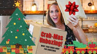 Crabmas Hermit Crab Unboxing  What your Hermit Crab wants for Christmas [upl. by Yrdua]