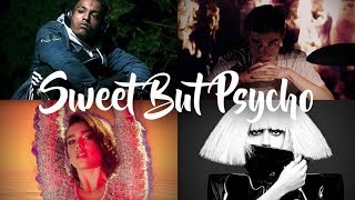 SWEET BUT PSYCHO The Megamix  Gaga Dua Ariana amp More  Collab with Vincent Mashups [upl. by Tatia]