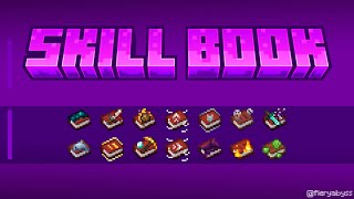 Skill Book 101  Minecraft Bedrock Addon [upl. by Bowden]